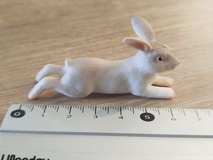 Figurine lapin Animal de la ferme - photo numéro 5