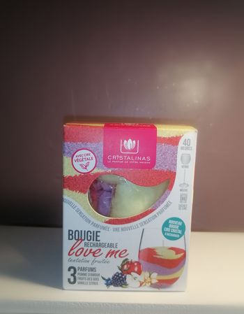 Bougie cire vegetal candle