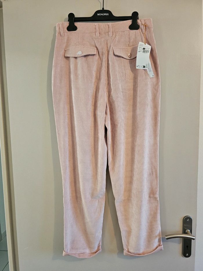 Pantalon velours côtelé Bonobo Taille 38 - photo numéro 4