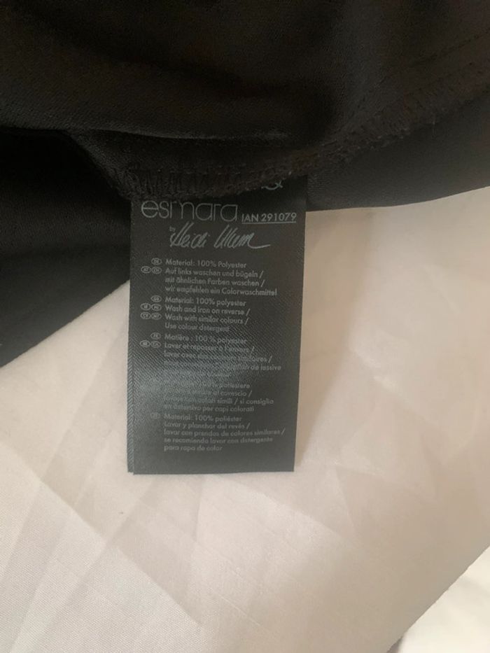 Blouse noire manches longues taille 38 - photo numéro 7