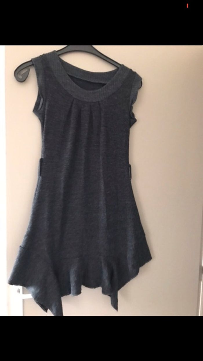 Tunique gris anthracite