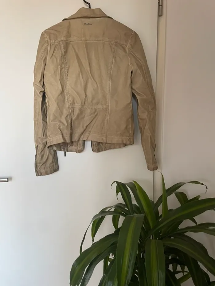 Veste similicuir - Taille S - photo numéro 3