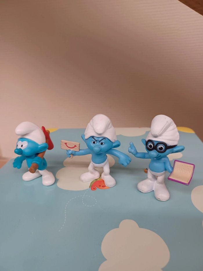 Figurines schtroumpfs