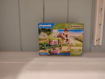Playmobil 70521 Cavalière avec Poney Beige