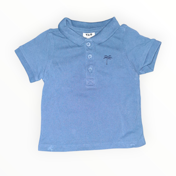 Polo manches courtes - Tape à l'oeil - 12 mois 