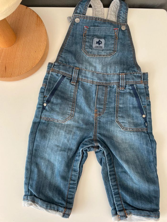 Salopette en jean bébé
