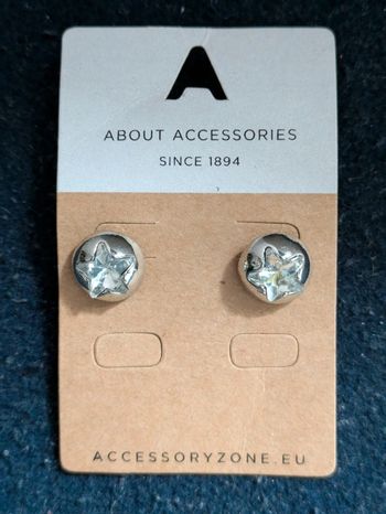 Boucles d'oreilles strass étoiles