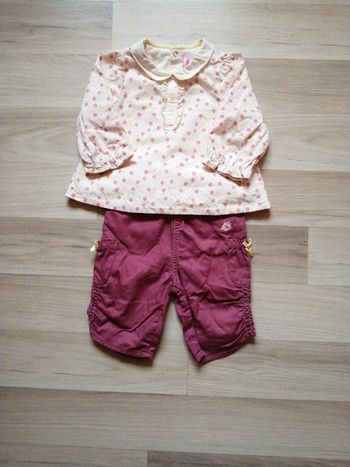 Ensemble pantalon chemisier