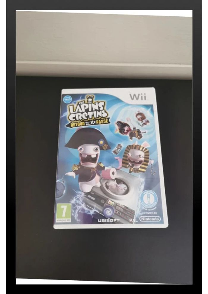 Jeu de WII Lapins crétins