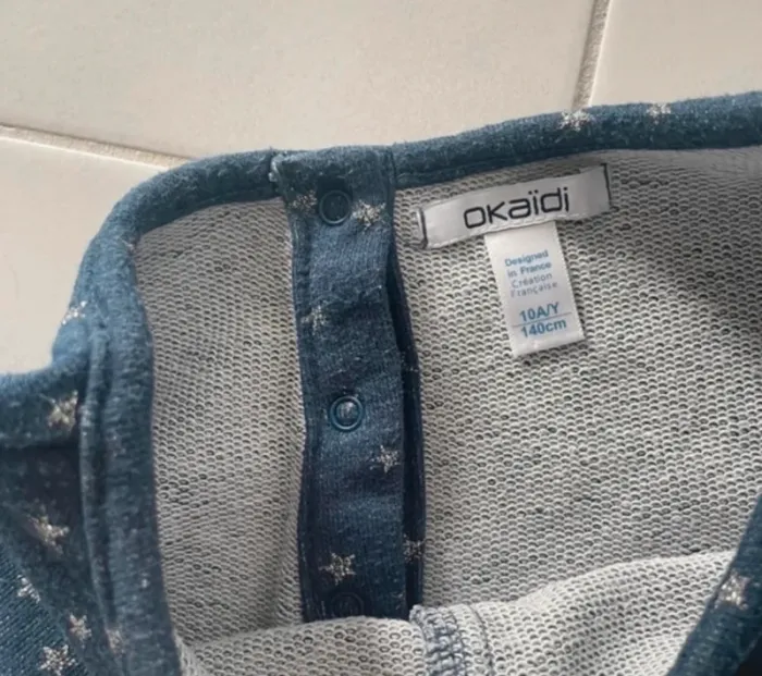 Robe manches longues motif étoile - photo numéro 4