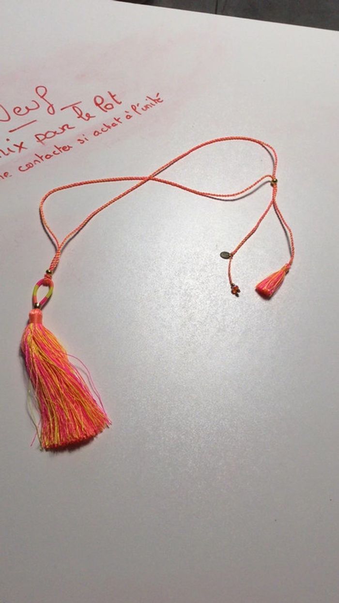 Collier fluo top effet neuf - photo numéro 5