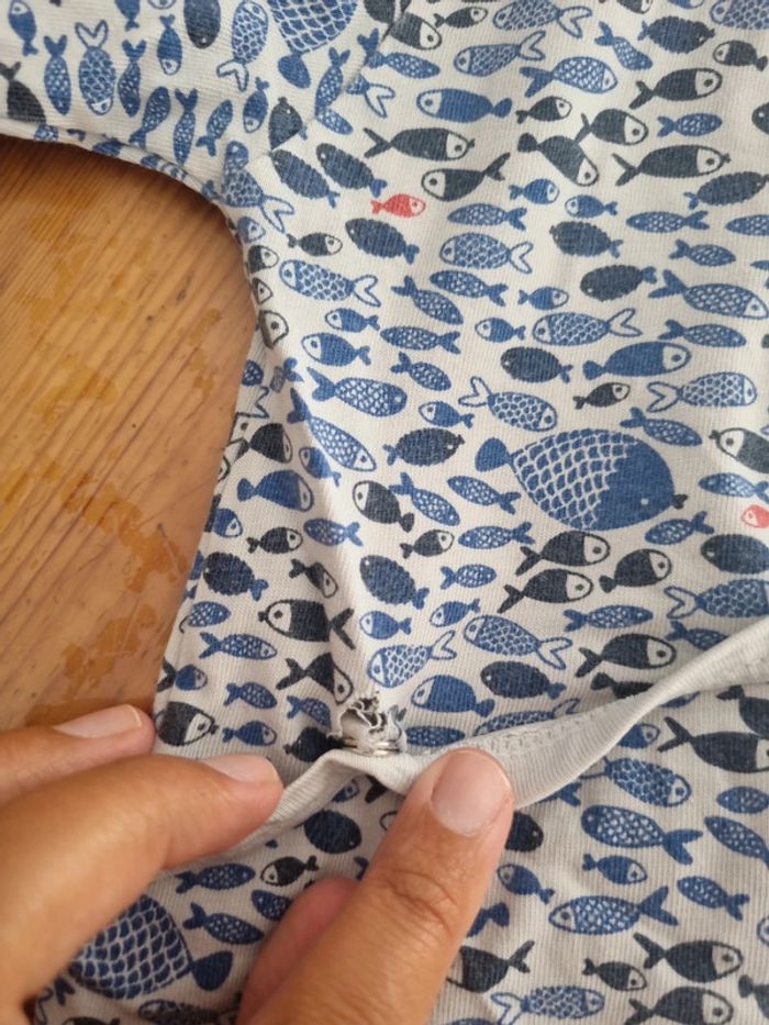 Pyjamas leger poisson 🐟 18 mois - photo numéro 5