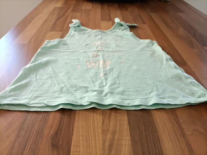 Débardeur vert d'eau kiabi 8 ans - photo numéro 6