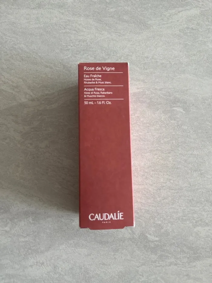 🔆 Boîte vide pour collectionneur Caudalie Rose de Vigne Eau fraîche 50 ml - photo numéro 3