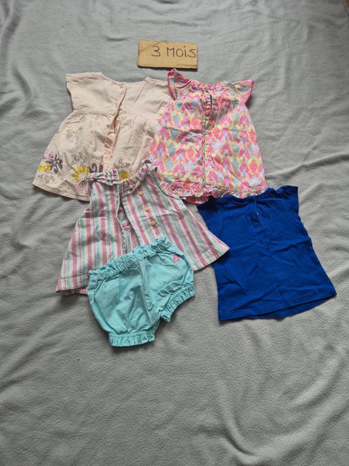 Lot bebe fille 3 mois été - photo numéro 10
