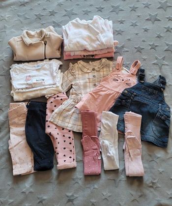 Lot bébé fille 6 mois