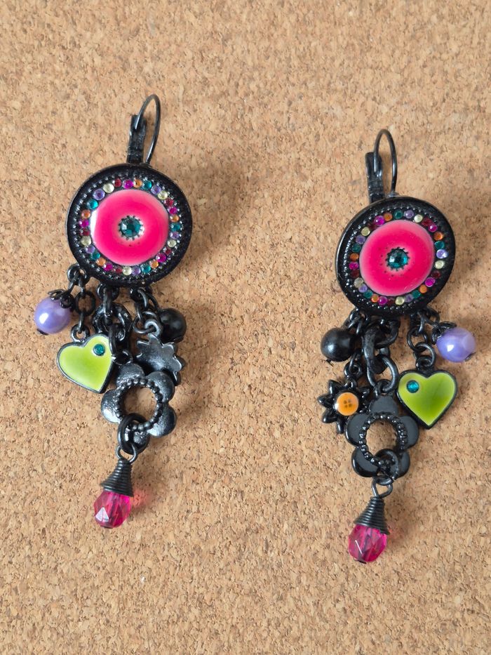 Boucle d'oreille fantaisie "IKITA" - photo numéro 5
