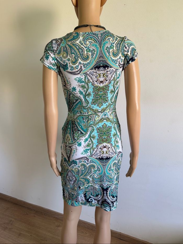 Robe imprimée à manches courtes Morgan taille 36 comme neuve - photo numéro 5