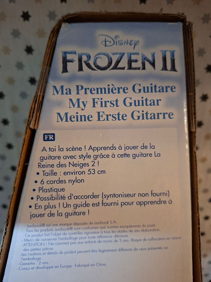 Guitare Disney reine des neiges 2 lexibook - photo numéro 3