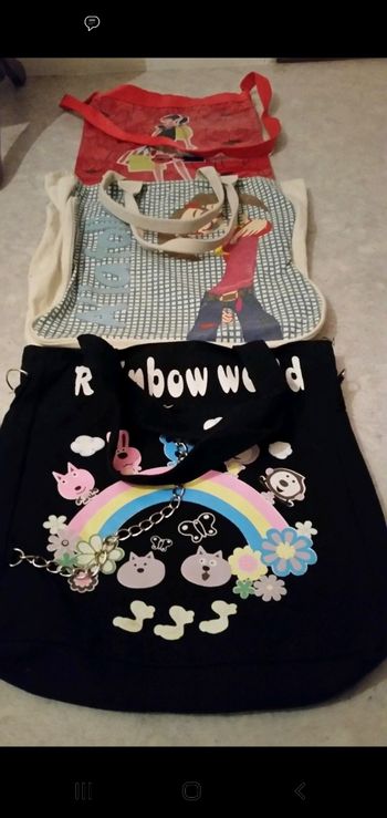 Lot de 3 sacs fantaisie