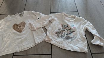Lot tee shirt 9 mois