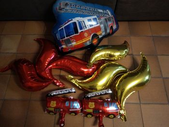 Décoration Ballons thème Pompiers