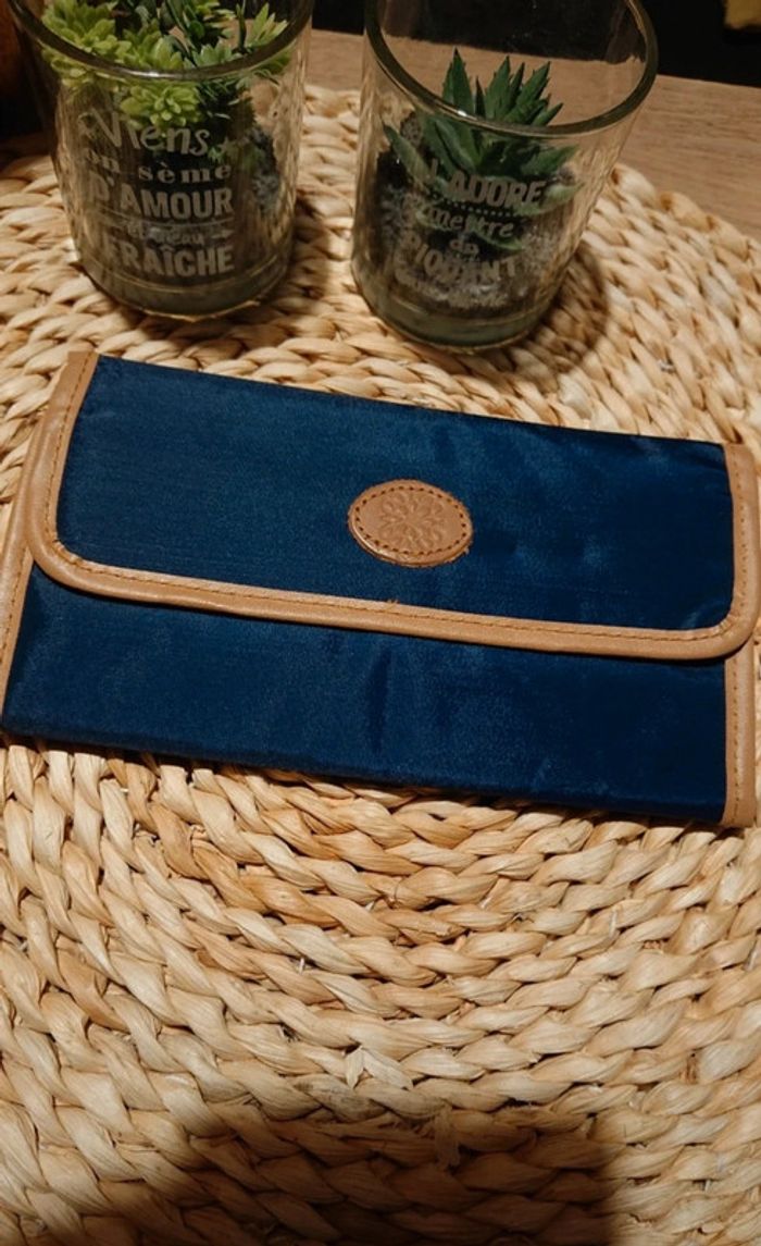 Portefeuille / porte-monnaie bleu marine