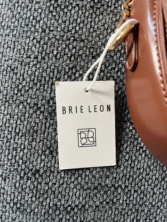 Sac cuir marron Brie Leon - photo numéro 2