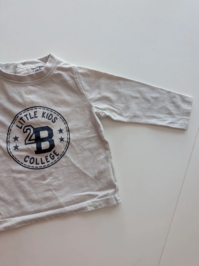 Tee-shirt 12 mois en don pour tout achat - photo numéro 2