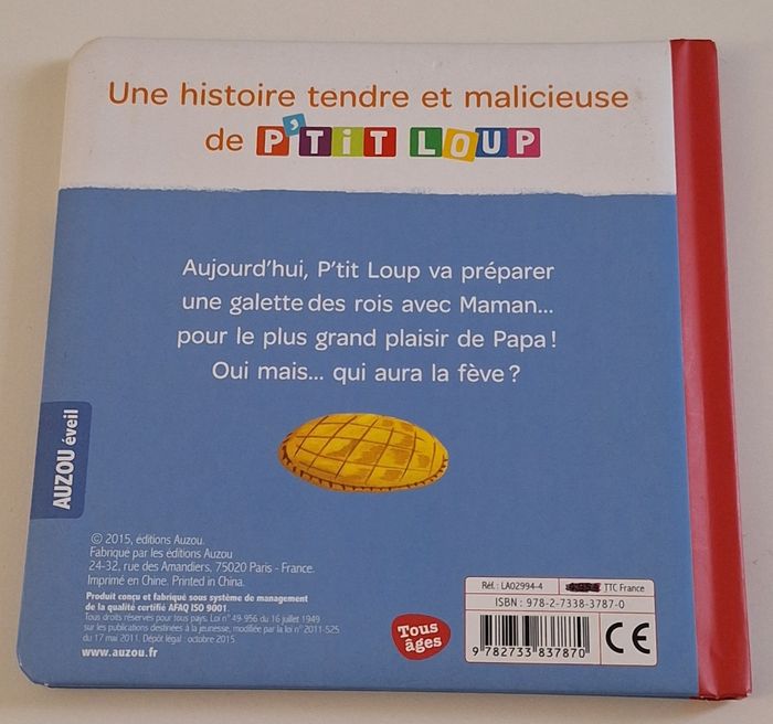 P'tit loup est le roi de la galette - photo numéro 2