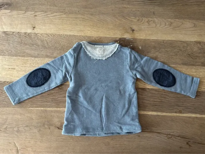 Pull bleu clair - photo numéro 2