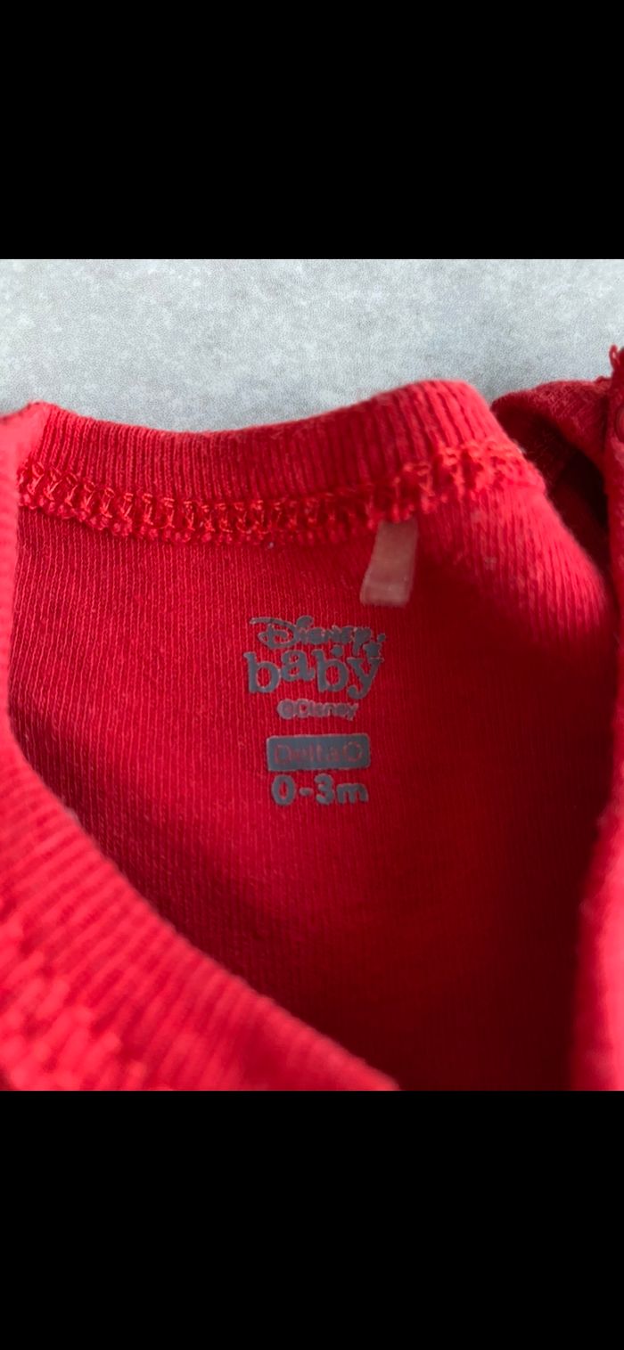 Body manches longues Mickey 3 mois - photo numéro 7