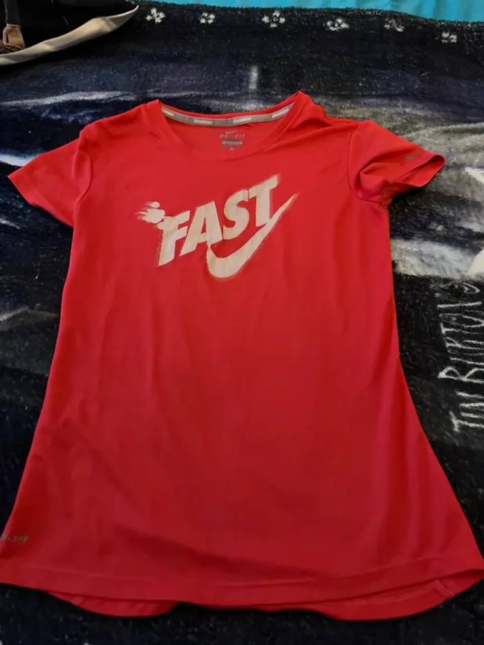 T shirt corail noir xs nike