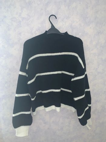 pull à rayures