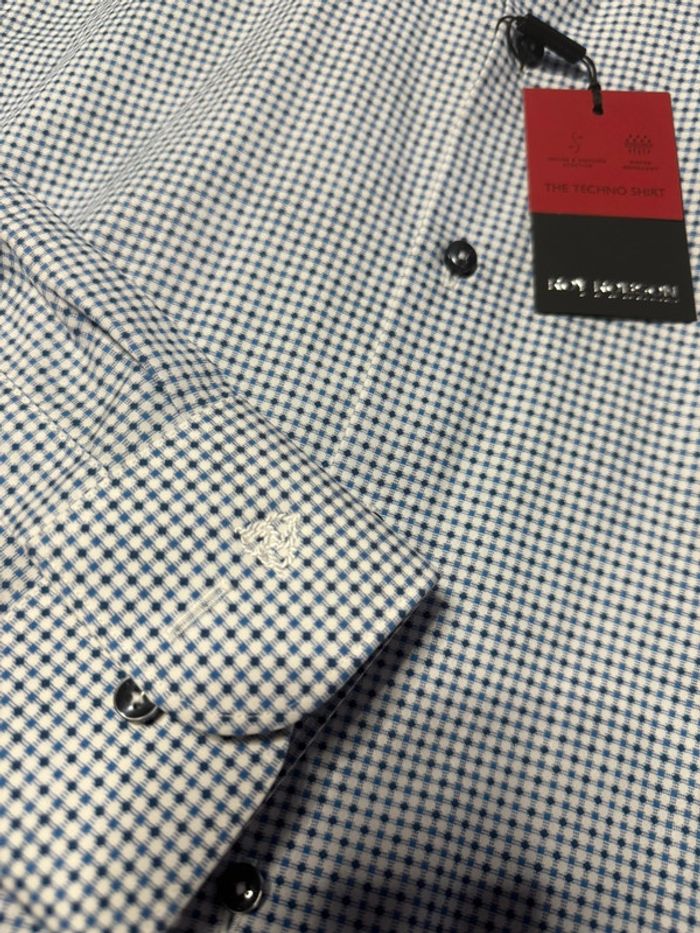 Roy Robson - Chemise à carreaux, Bleu, taille XL - photo numéro 5