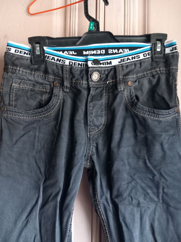Jeans gris T38/40 Black soul - photo numéro 3