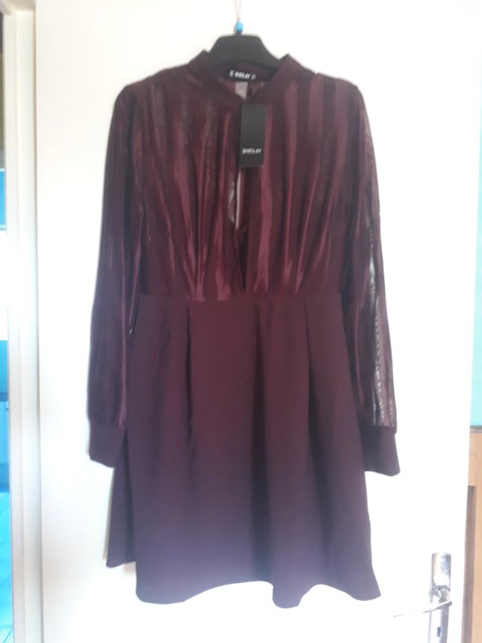 Robe bordeau - Sheilay