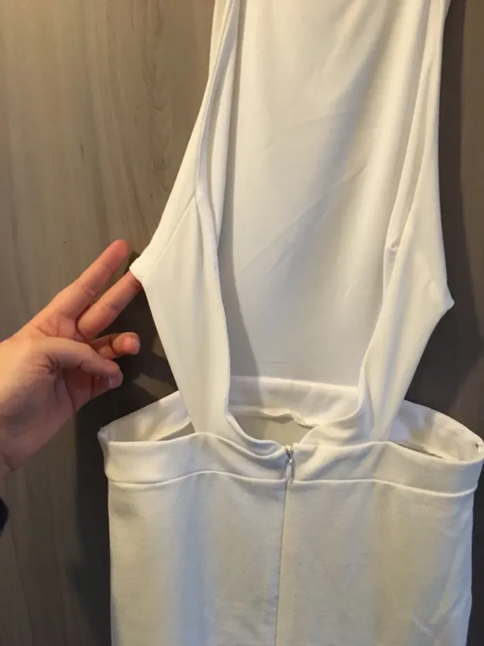 Robe longue blanche T36 Missguided - photo numéro 10