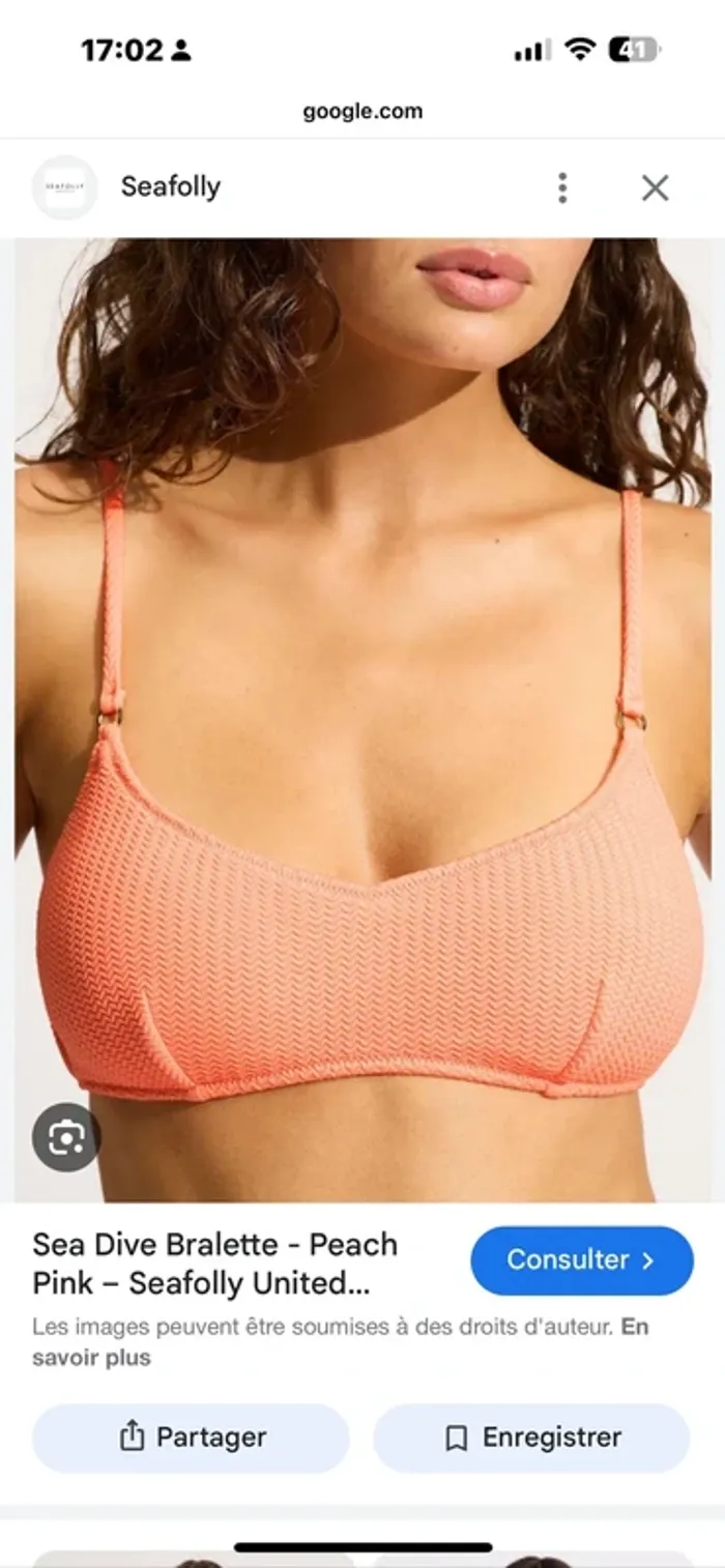 Haut de bikini taille 46 seafolly - photo numéro 14