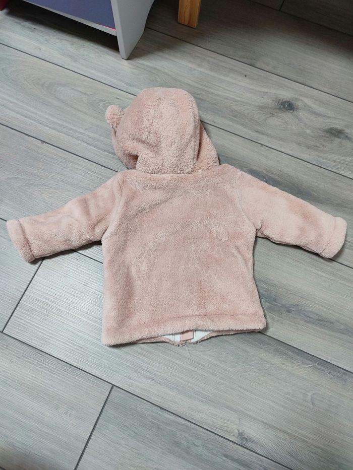 Veste chaude orchestra 3 mois rose très bon état - photo numéro 4