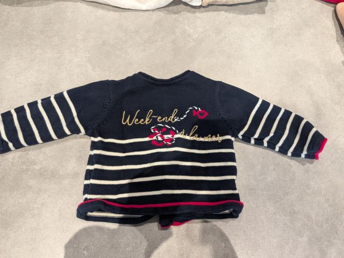 Gilet week-end à la mer 6 mois - photo numéro 2