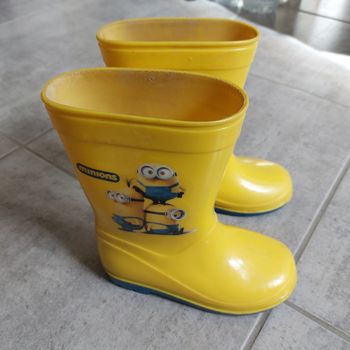 Bottes de pluie minions pointure 25