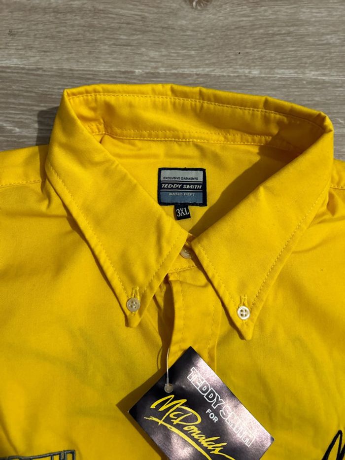 Chemise à manches courtes collector Teddy Smith McDonald’s grande taille 3XL - photo numéro 2