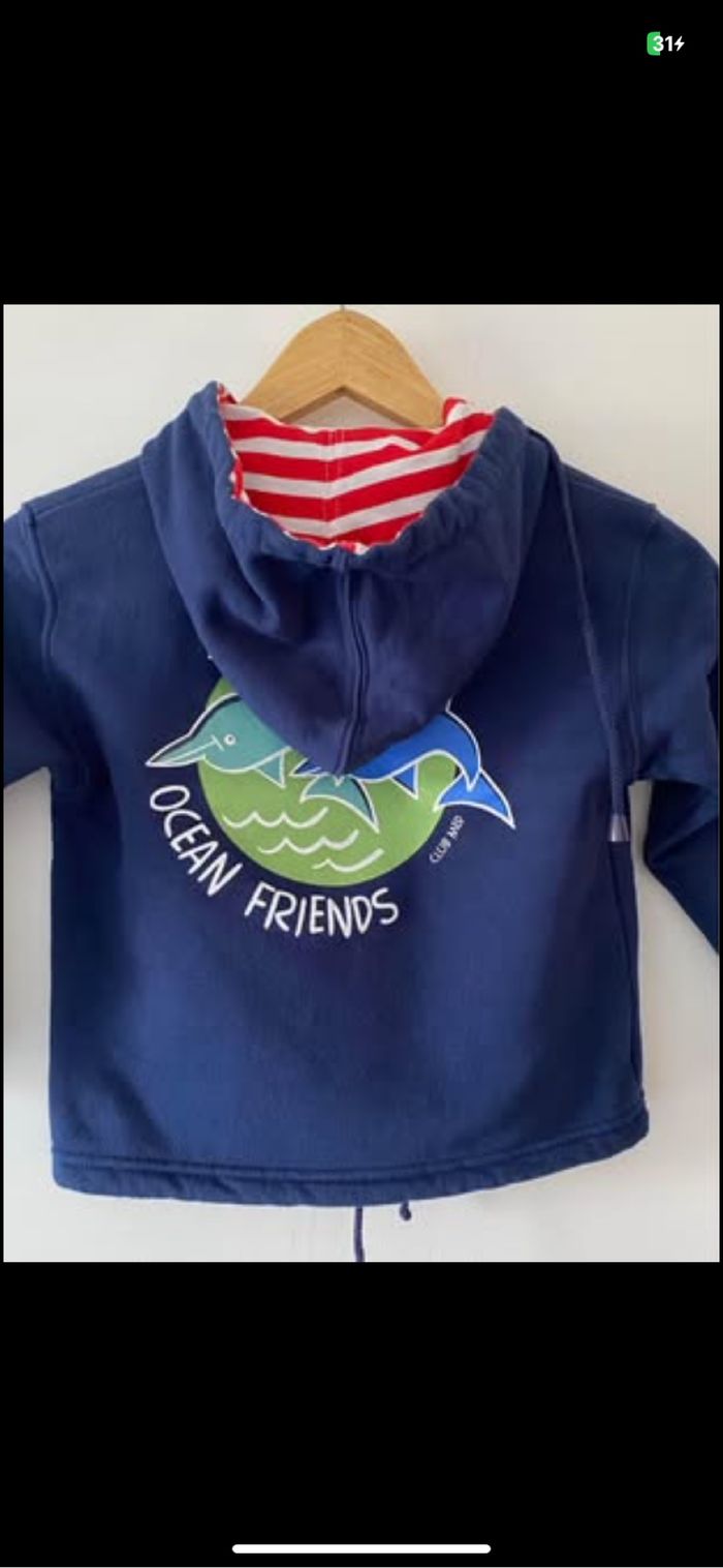 Club Med veste à capuche  5 ans - photo numéro 3