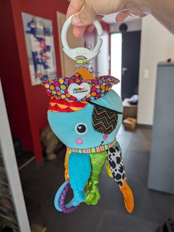 Lamaze captain calamari pieuvre éveil sensoriel