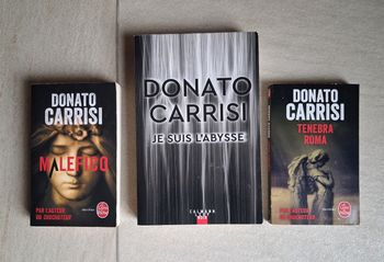 Lot 3 romans de Donato Carrisi