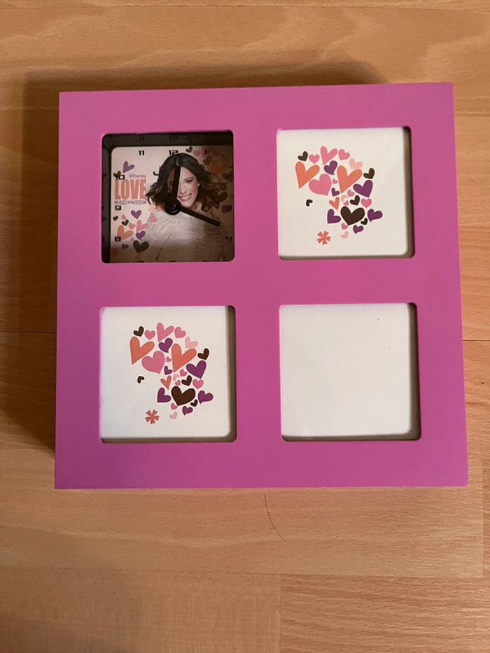 Horloge cadre photos