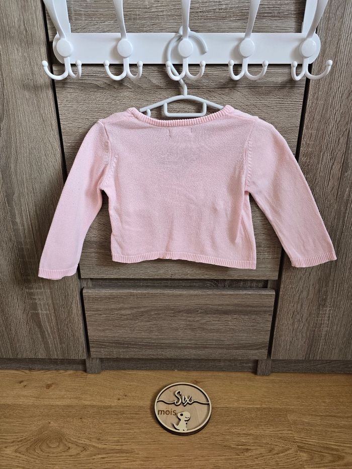 Vêtement Bébé Fille - Gilet - Grain de blé - 6 mois - photo numéro 5