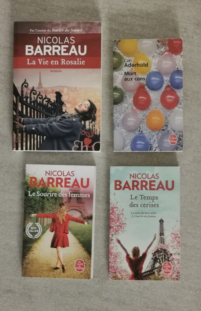 Nicolas Barreau - 3 romans dont Le sourire des femmes