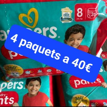 Pampers taille 8